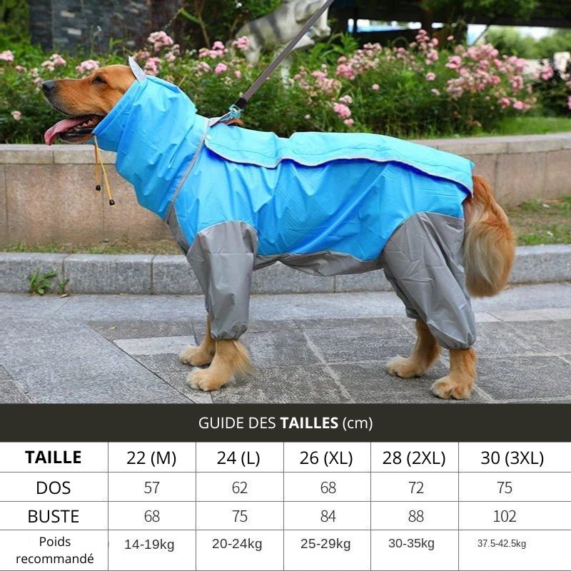 Manteau de Pluie pour Chien
