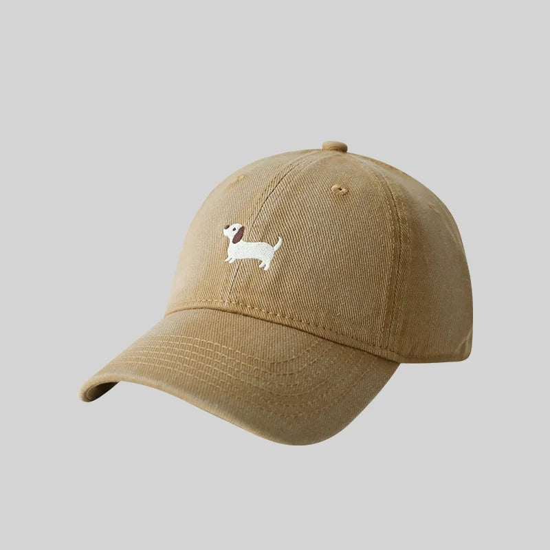 Casquette Brodée Teckel Accessoire Chic by Oscar et Plume