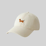 Casquette Brodée Teckel Accessoire Chic by Oscar et Plume