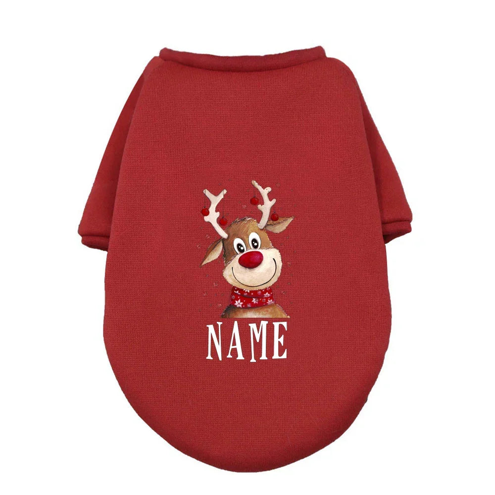 Pull Noël Chien Personnalisé