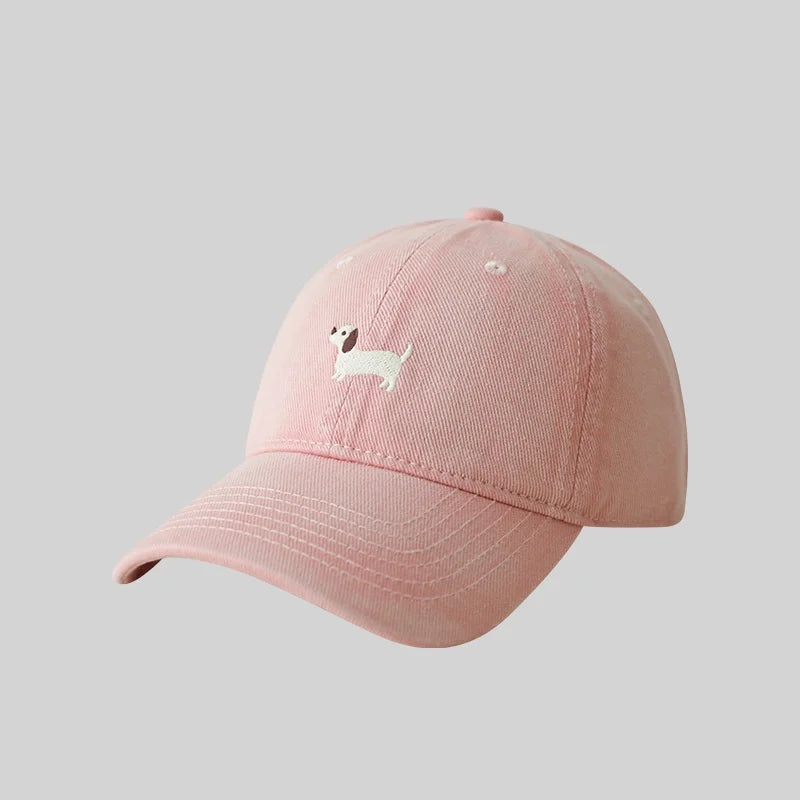 Casquette Brodée Teckel Accessoire Chic by Oscar et Plume