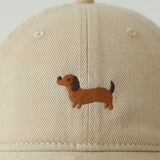 Casquette Brodée Teckel Accessoire Chic