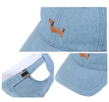 Casquette Teckel Brodée Et Elégante