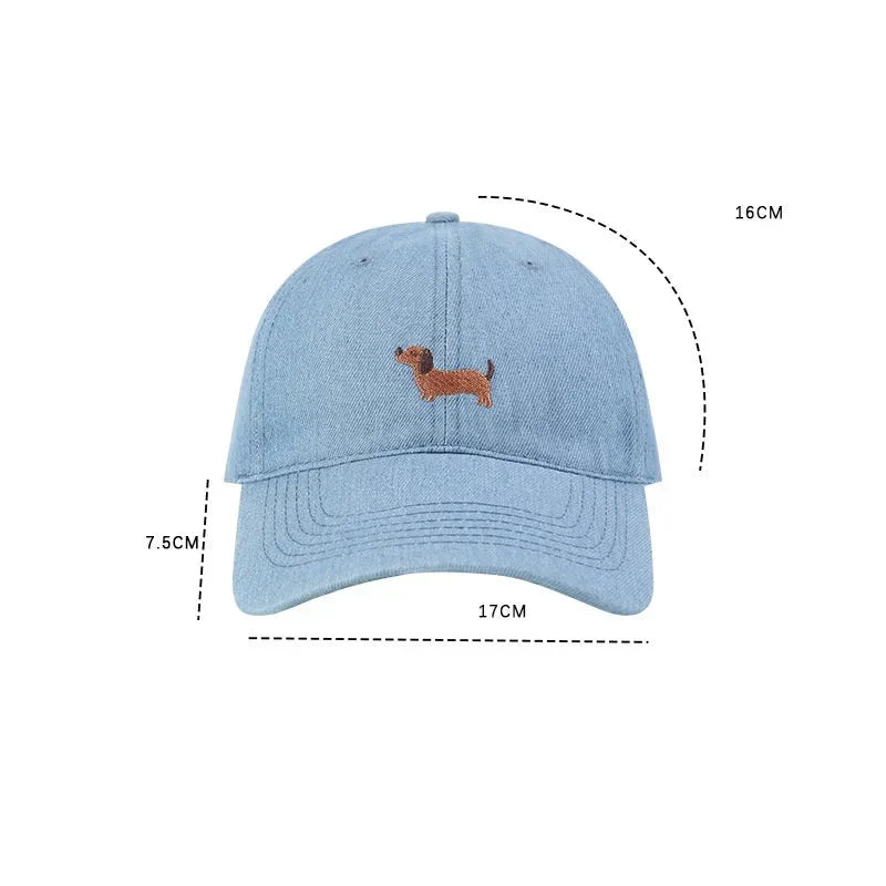 Casquette Teckel Brodée Et Elégante