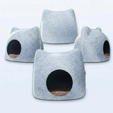 Cocon Feutre Pour Chat Design Et Confortable