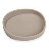 Gamelle silicone chien gris clair Oscar et Plume, antidérapante et facile à nettoyer