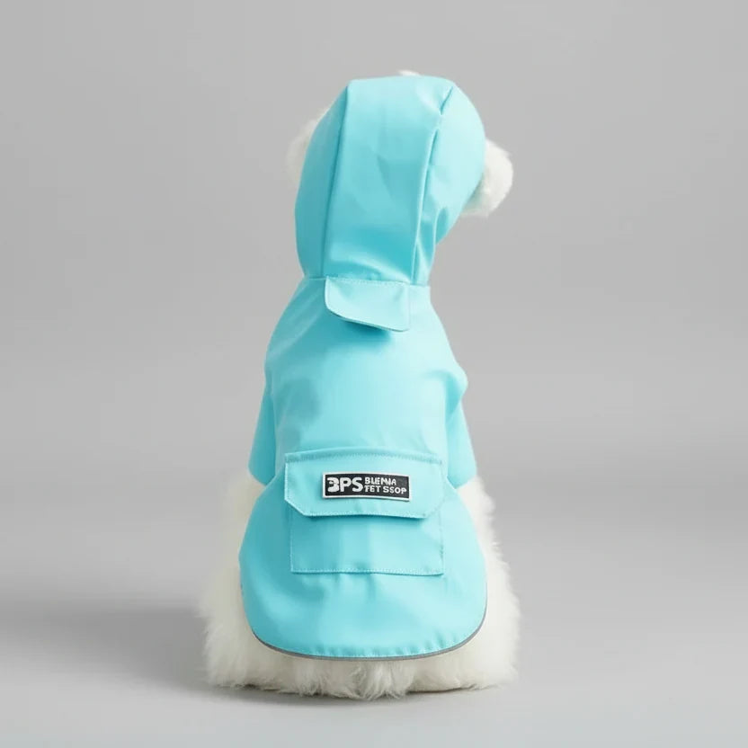 Imperméable Pour Petit Chien Avec Capuche Léger Et Facile À Enfiler