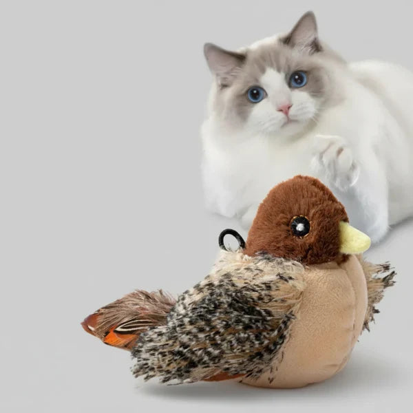 Jouet Oiseau Volant Interactif Pour Chat