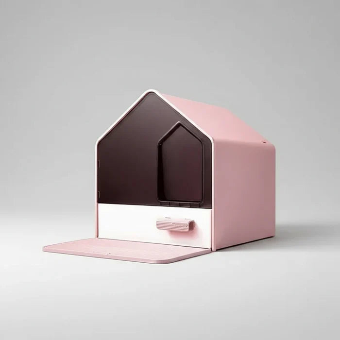Litière Design Pour Chat En Forme De Maison