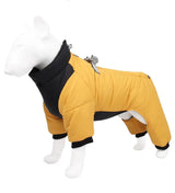 Manteau Chien Chaud Jaune