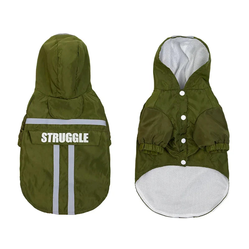 Manteau Chien Kaki
