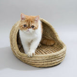 Panier en Osier pour Chat - Confort Naturel et Design