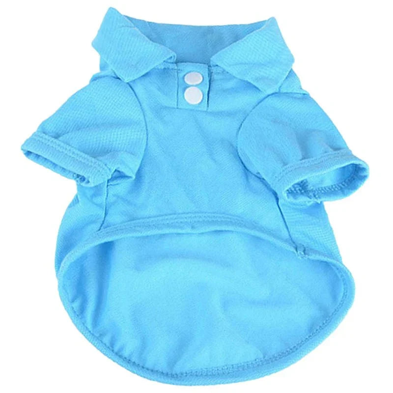 Polo Uni pour Petit Chien