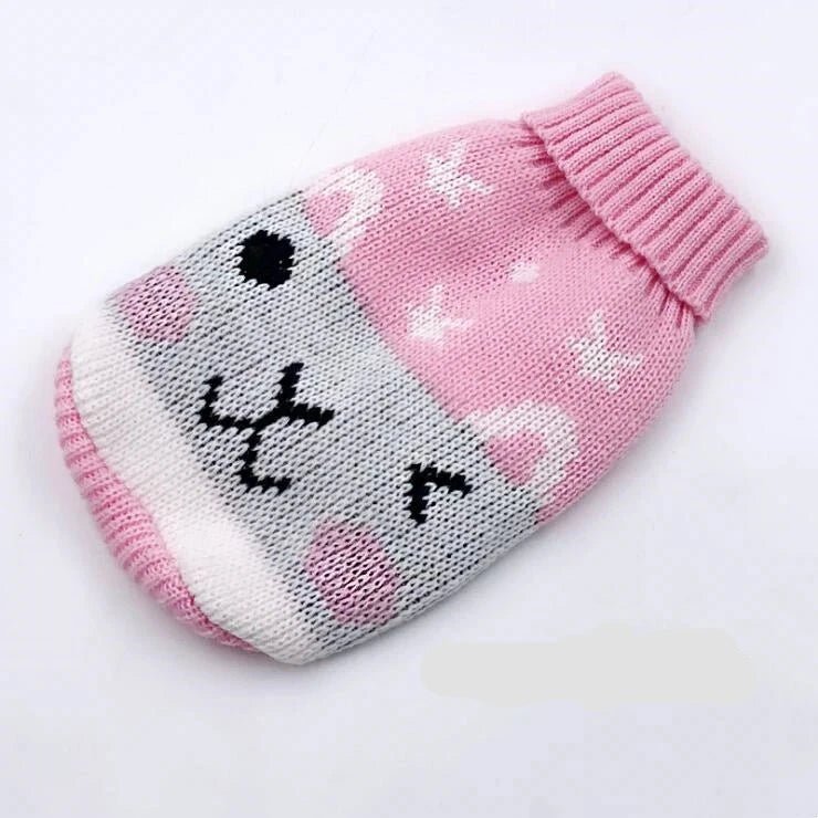 Pull Chien Col Roulé