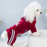 Pyjama Caniche Rouge