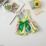 Robe à Fleurs pour Chat