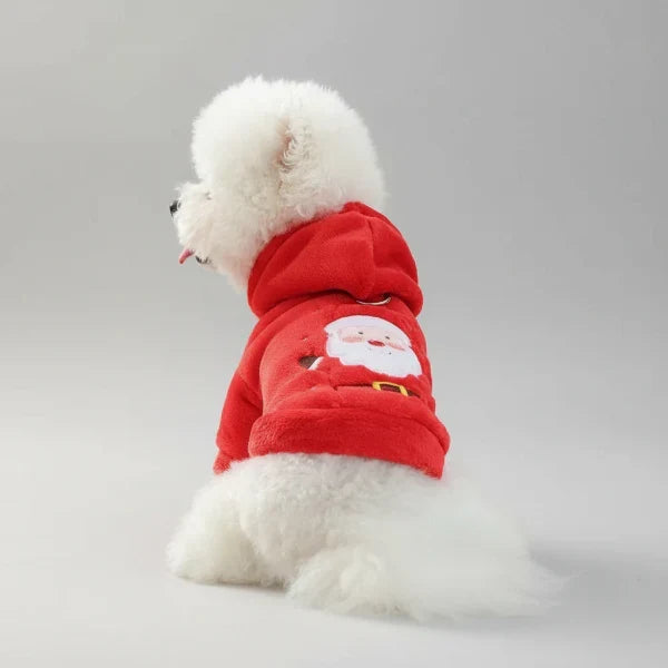 Sweat A Capuche De Noël Pour Petit Chien