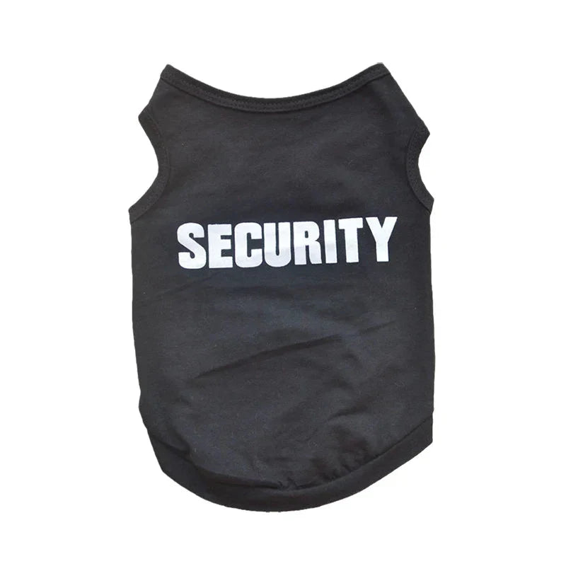 T-Shirt Security pour Chat