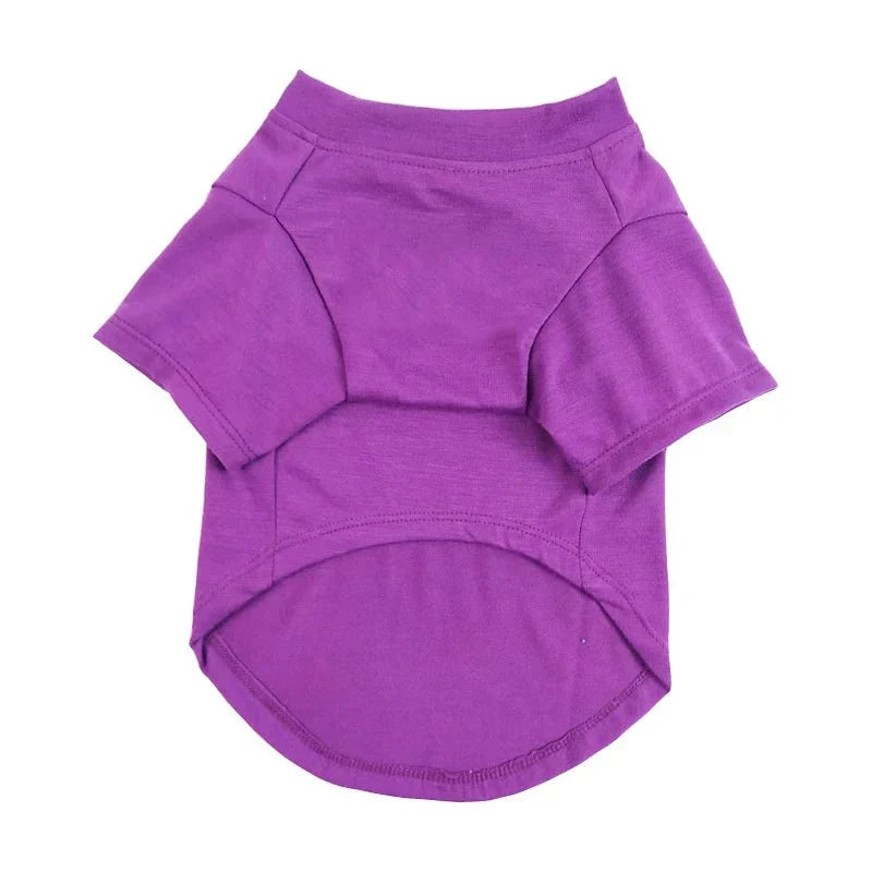 T-Shirt Uni pour Chien